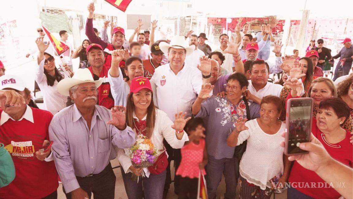 $!Ricardo Mejía estuvo en la Región Laguna.