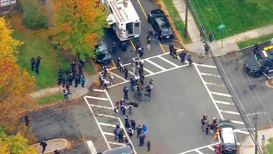 Dos policías resultan lesionados durante tiroteo en Newark, Nueva Jersey