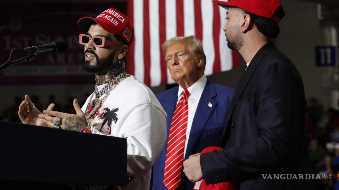 $!En el mundo de la música, figuras del reguetón como Nicky Jam, Anuel y Justin Quiles también han declarado su apoyo a Trump.