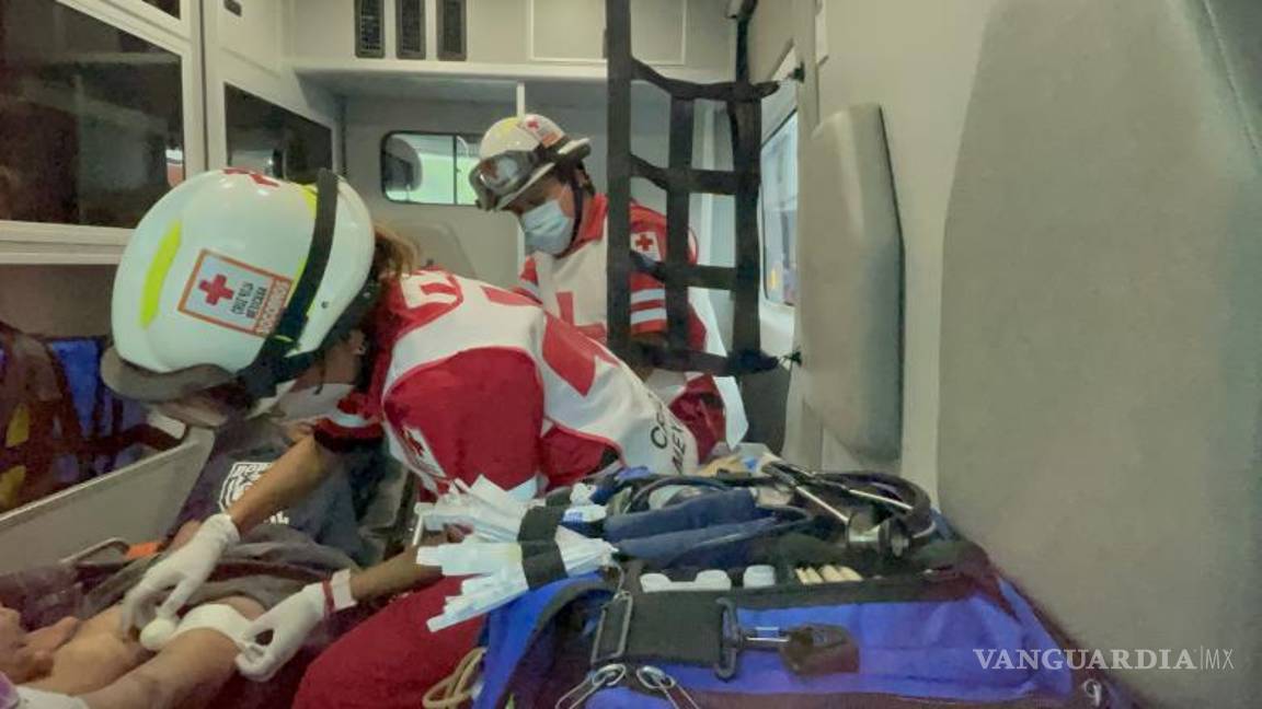 $!El menor fue trasladado consciente al hospital Materno Infantil, donde recibirá atención por golpes y un sangrado en el oído.