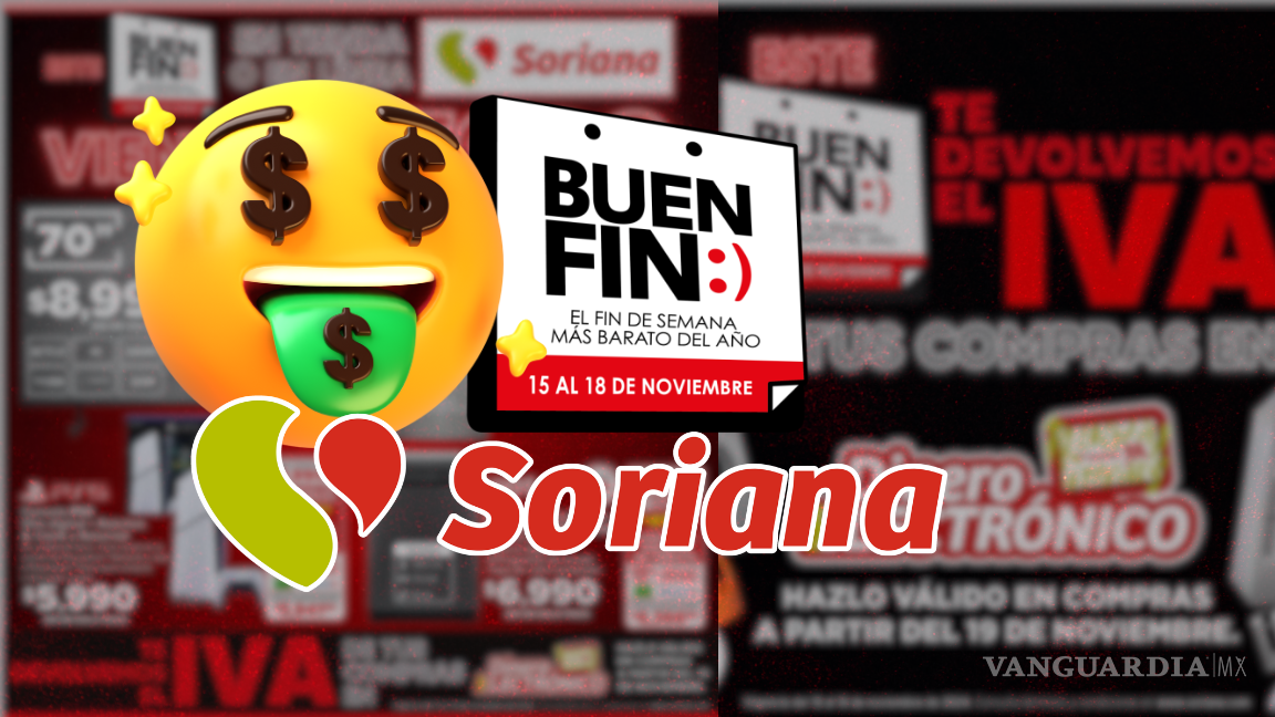 Ofertas de El Buen Fin en Soriana: este es el folleto de ofertas imperdibles del 15 al 18 de noviembre