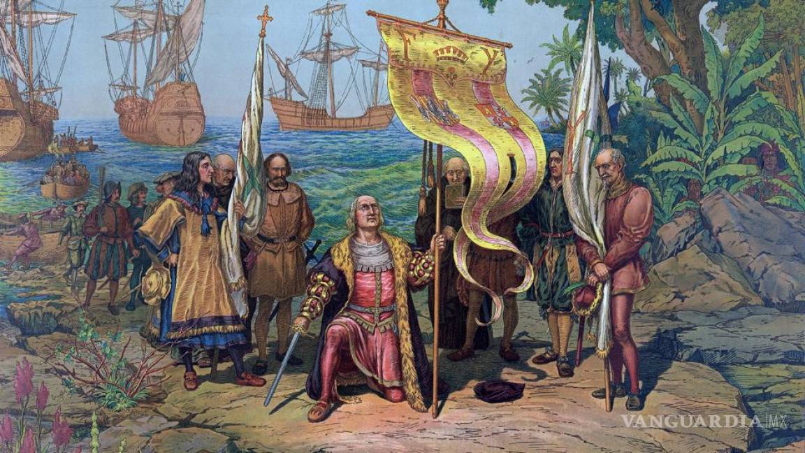 Homenaje a Colón; con tres carabelas y una idea cambió la faz del mundo