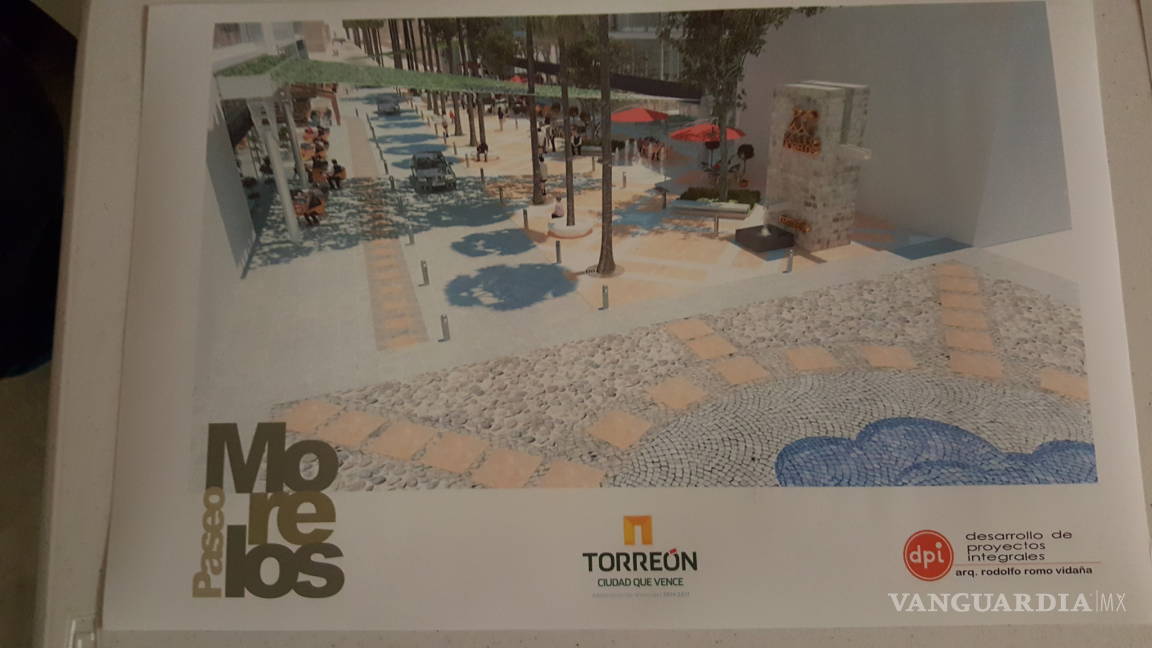 $!Será un sector semi peatonal el Paseo Morelos de Torreón