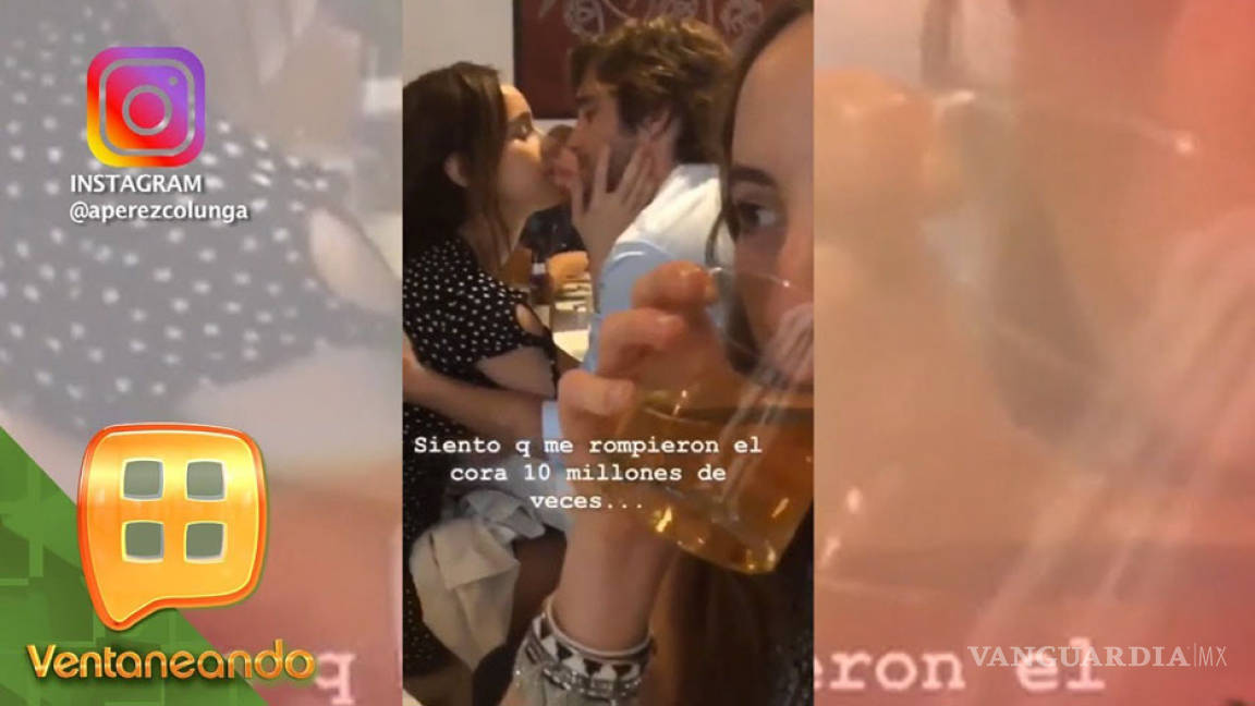 Camila Sodi arremete contra quien la grabó besándose con Diego Boneta