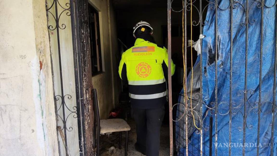 $!Incendio en casa habitación deja una mujer intoxicada, en Nuevo León