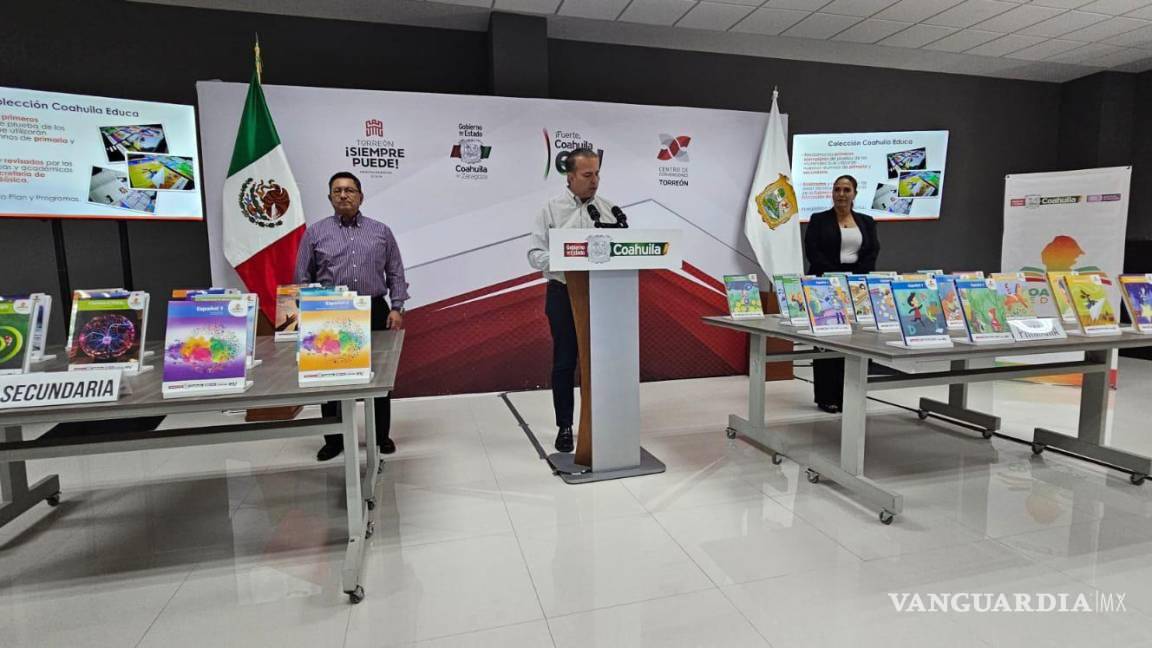 Inicia la distribución de los libros de texto en Coahuila
