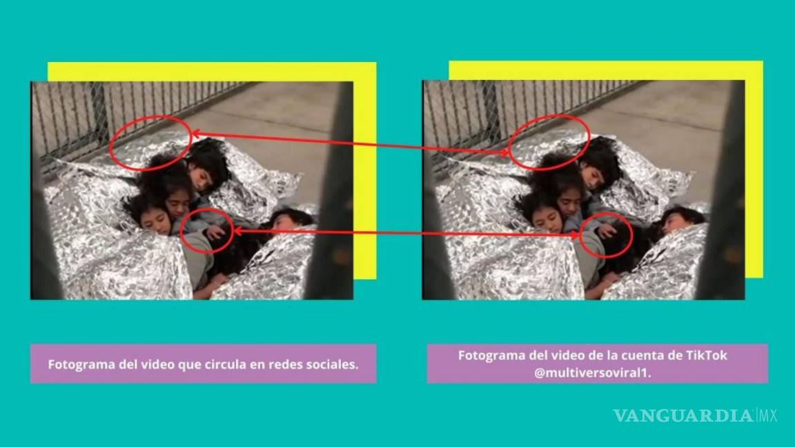 $!Explicación de las diferencias entre el video creado con IA y el original.