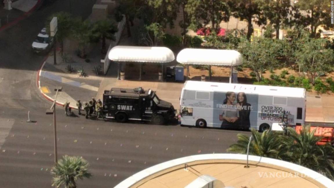 $!Un muerto y un herido en tiroteo en un autobús en Las Vegas