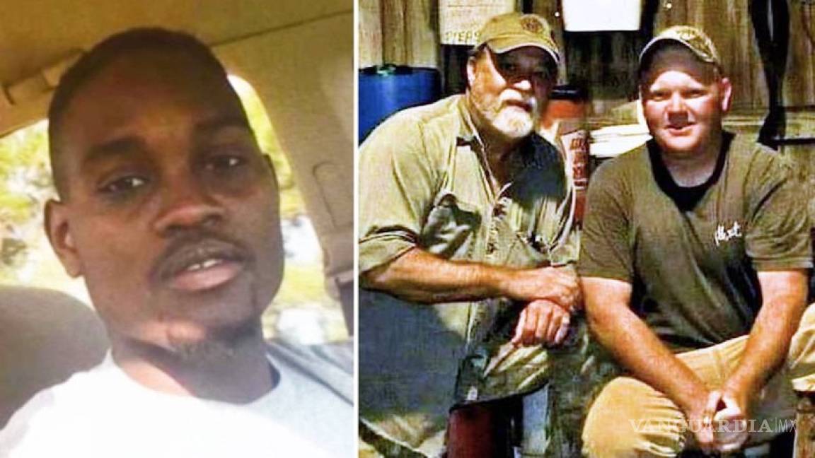 Detienen a padre e hijo por asesinato de afroamericano en Georgia