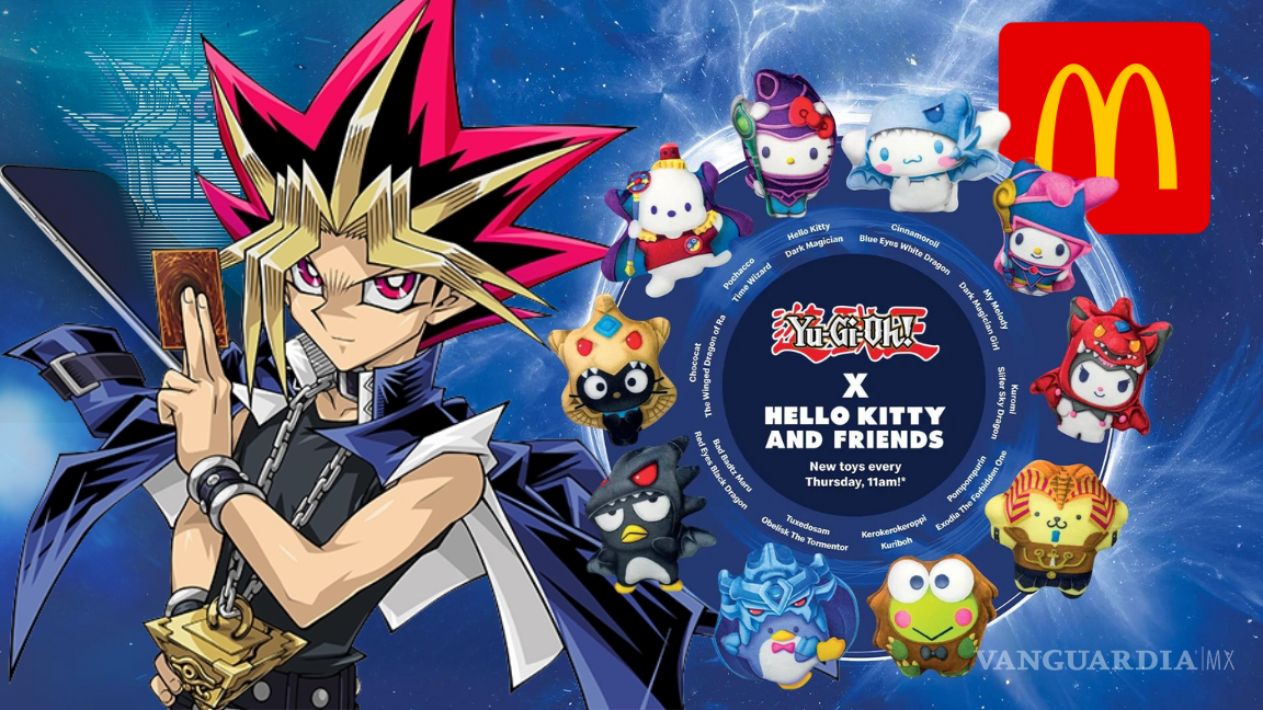 Colaboración de McDonald’s con Yu-Gi-Oh! y Hello Kitty llega a México: ¿Cuándo podrás adquirirla?