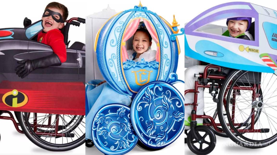¡Podrán ser un personaje de Disney!, lanzan disfraces adaptados a silla de ruedas
