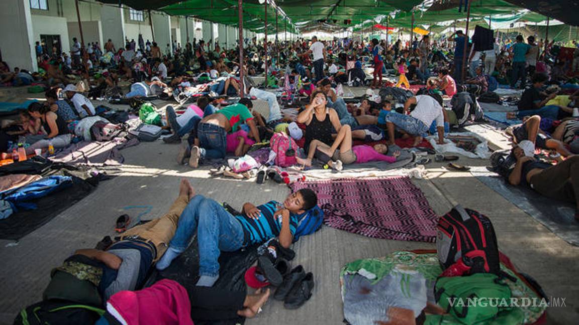 $!En sur de México más de cinco mil migrantes esperan regularización