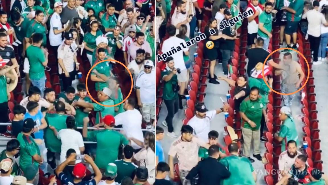 México vs Qatar se mancha de sangre: aficionado mexicano es apuñalado durante partido (video)