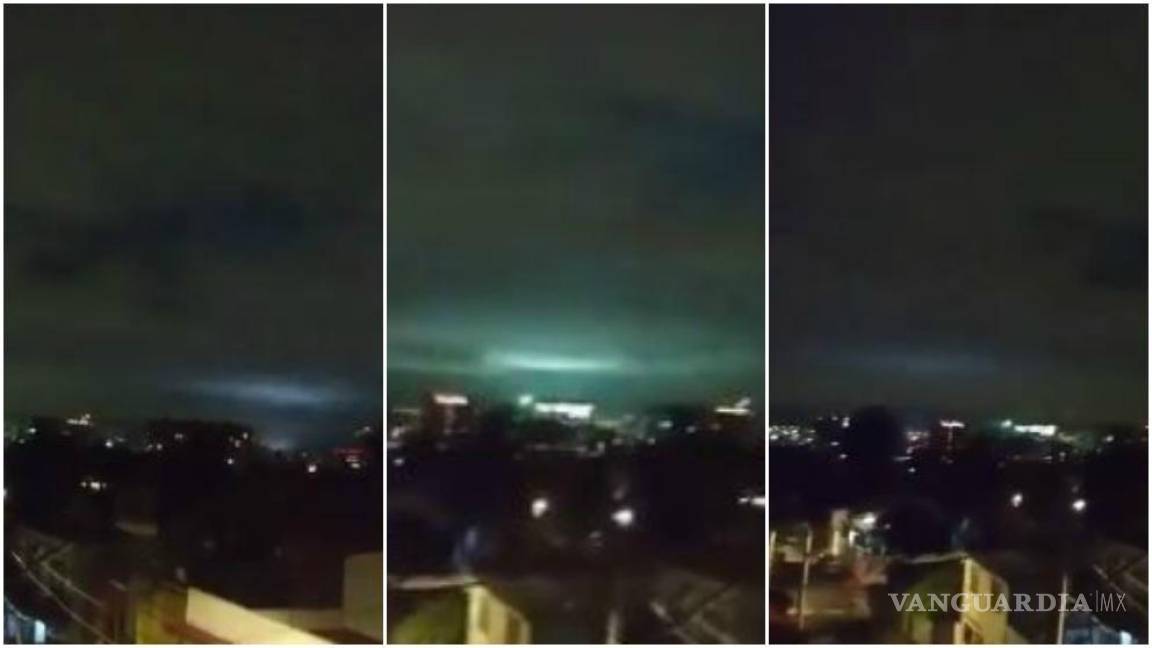 ¿Qué son las extrañas luces que se vieron durante el terremoto en México?