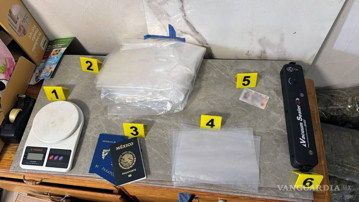 Cateo a inmueble en el centro de Monterrey deja el aseguramiento de 89 bolsas con marihuana