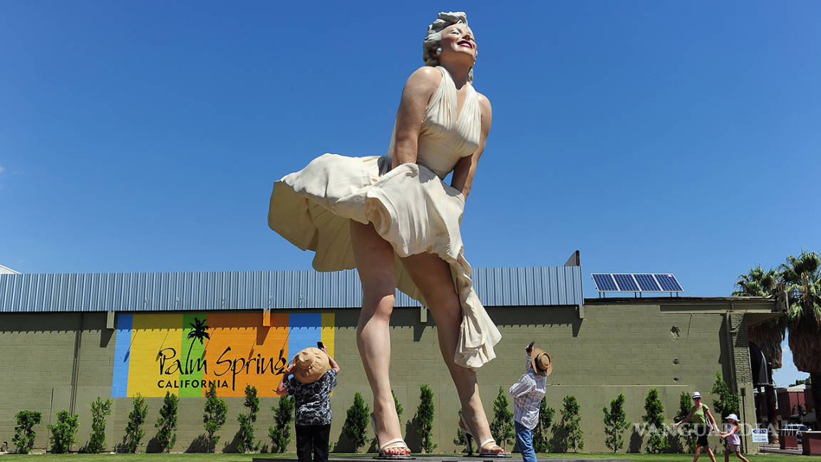 ¿Arte o misoginia? Piden ‘cancelar’ estatua de Marilyn Monroe en California