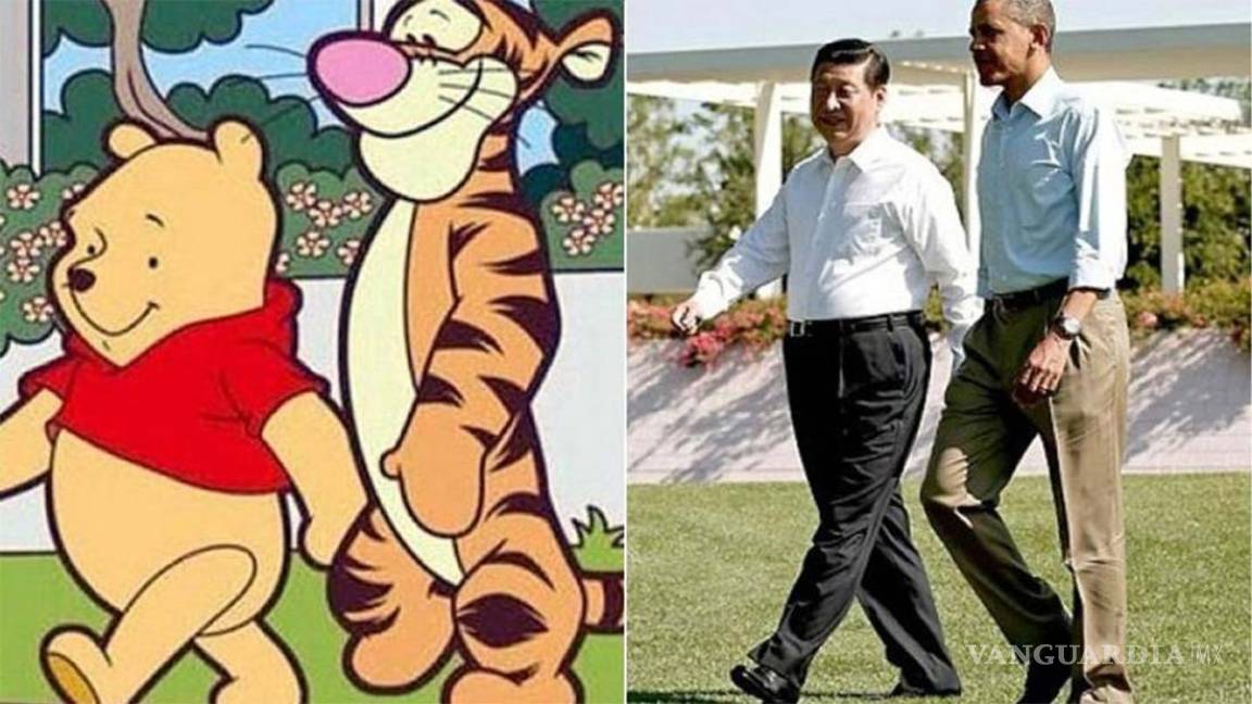 $!Prohíben en China comparar al presidente con Winnie the Poo