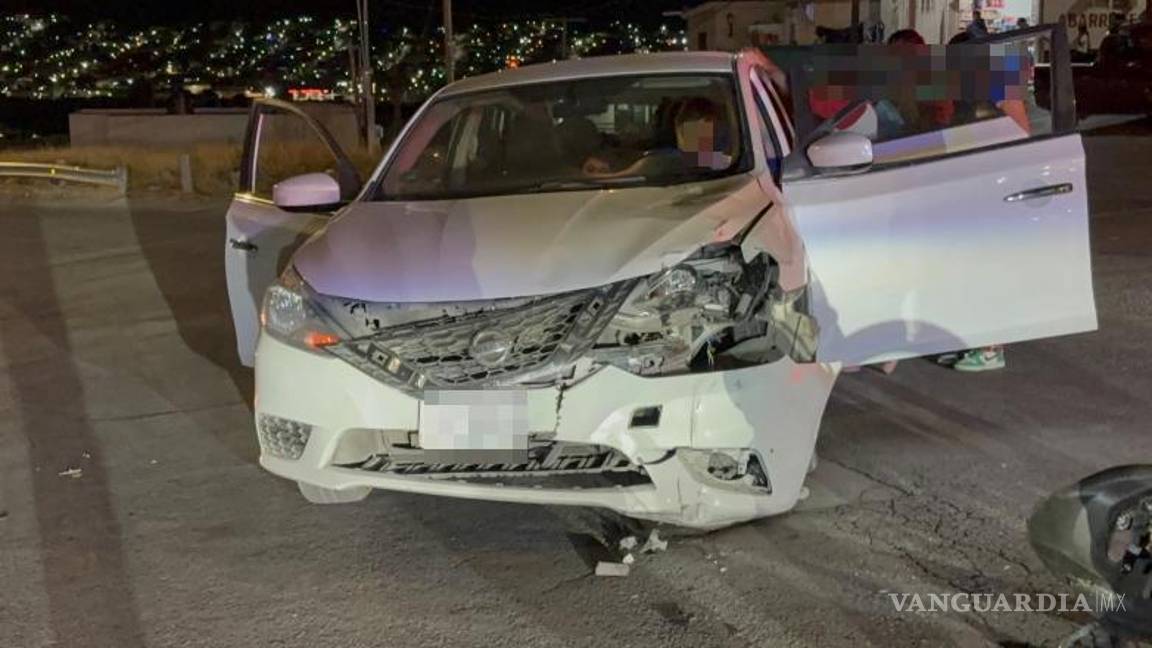 $!La conductora del Nissan Sentra fue puesta a disposición del Ministerio Público tras el accidente.