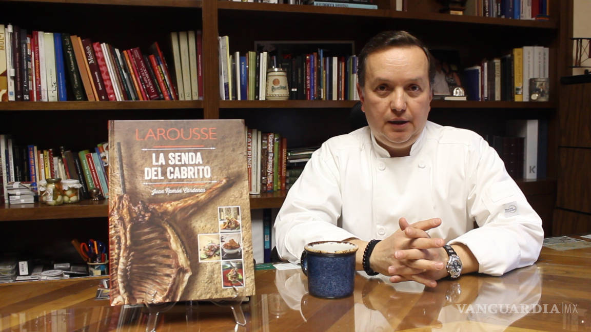 El chef saltillense Juan Ramón Cárdenas obtiene premio mundial a Mejor Libro de Cocina