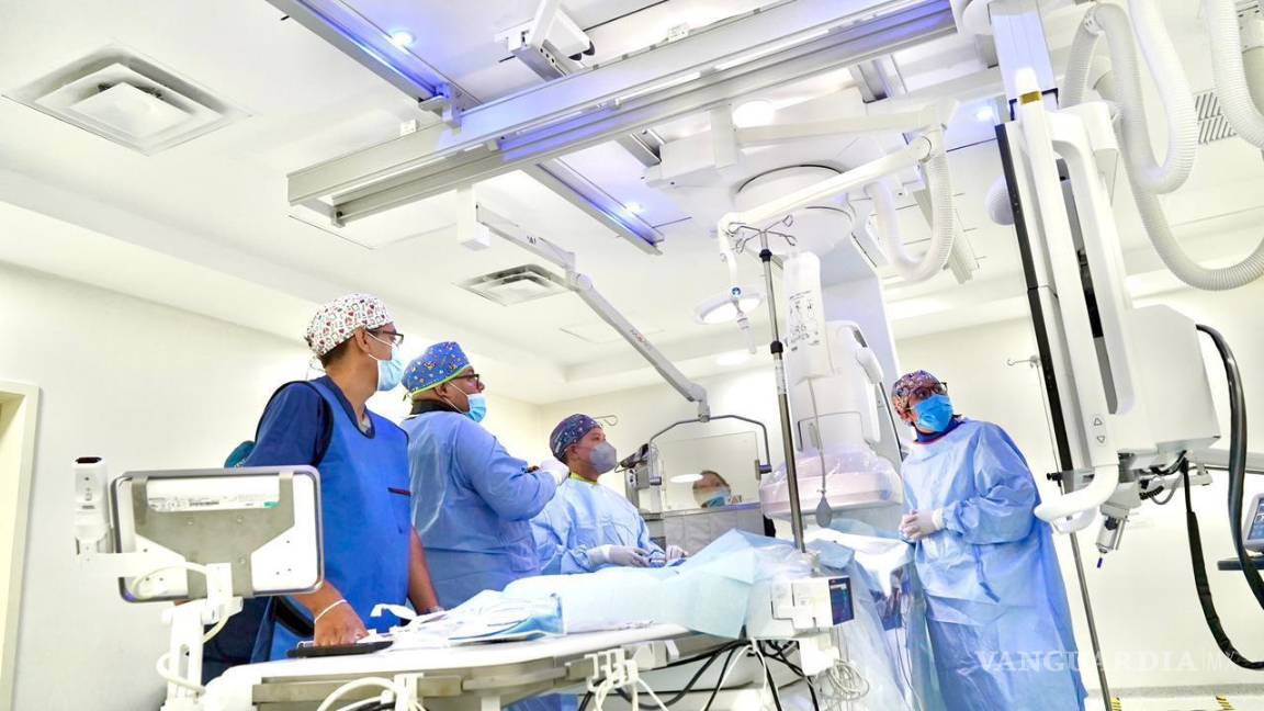 $!Las cirugías se realizaron en la sala de hemodinamia del Hospital General y los pacientes fueron hospitalizados en el Hospital Materno Infantil.