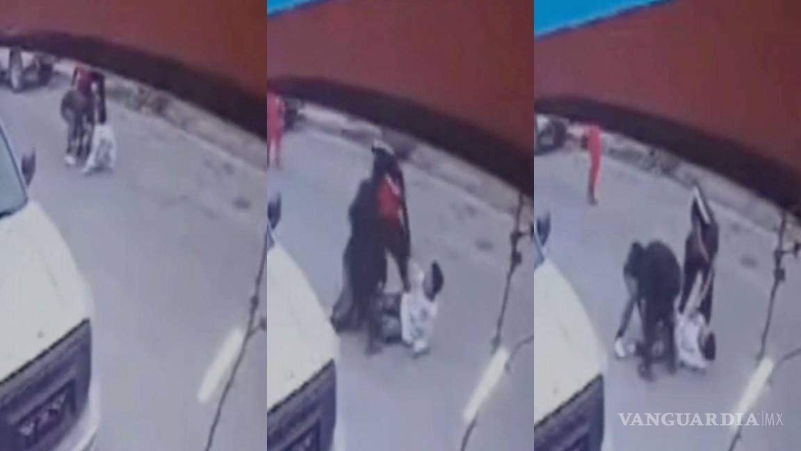 Asaltan y golpean a estudiante en Piedras Negras, le quitan sus tenis y mochila (video)