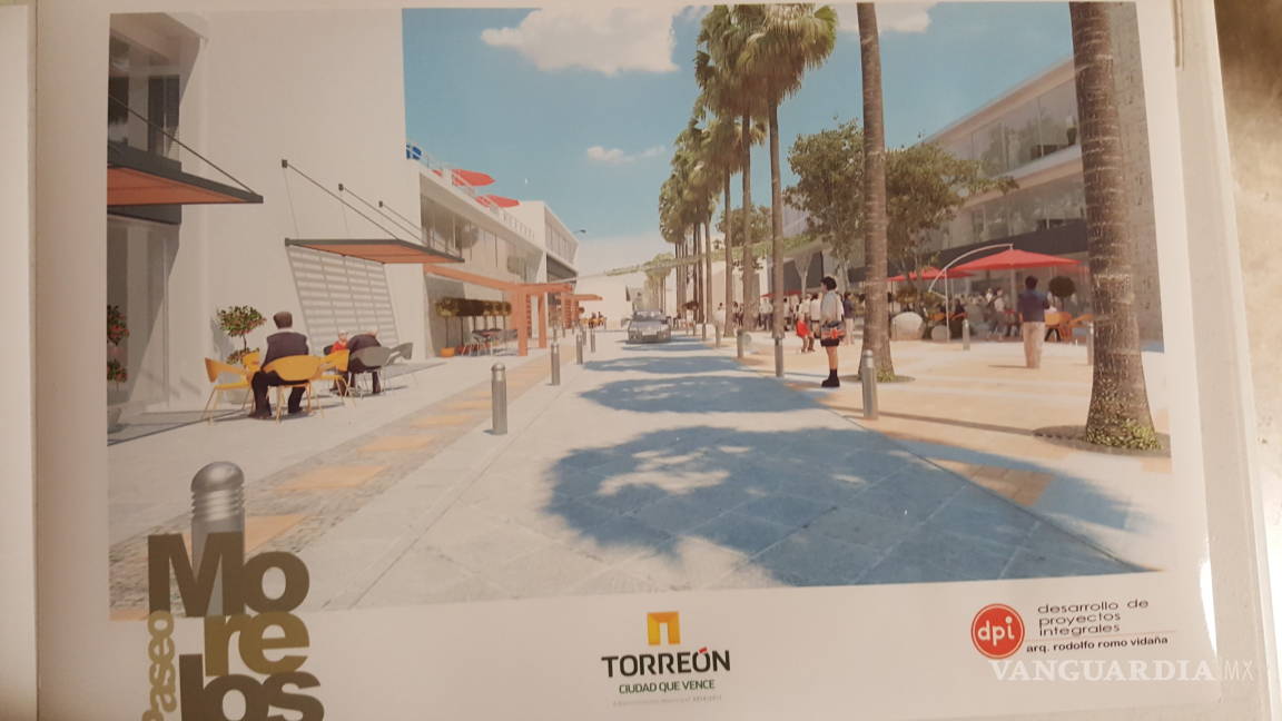 $!Será un sector semi peatonal el Paseo Morelos de Torreón