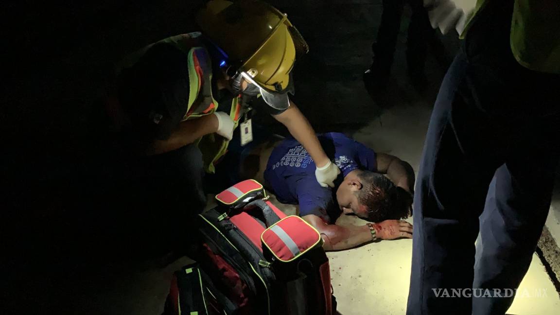 Sufre lesiones otro migrante al caer de los vagones del tren en Saltillo