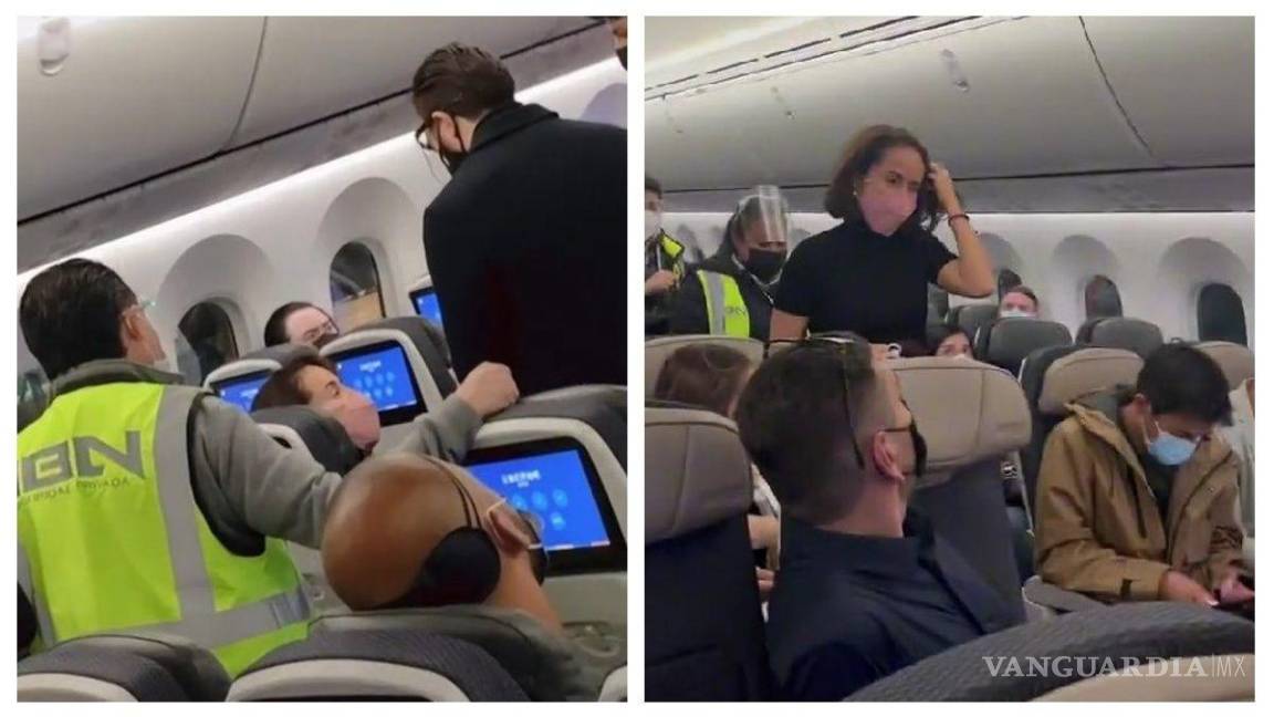 Lady Aeroméxico: Exhiben a mujer en vuelo México-Francia por colarse de clase turista a premier