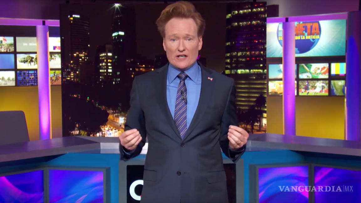 Conan O'Brien se burla de Trump en español