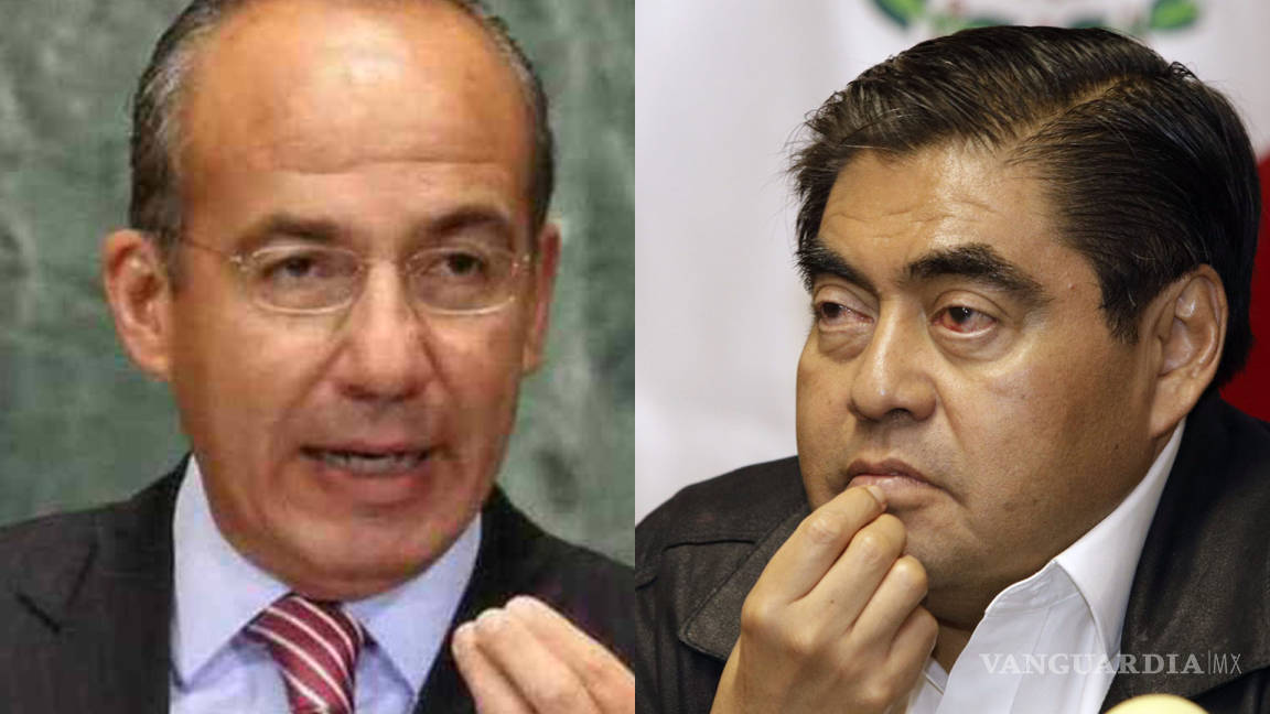 Miguel Barbosa y Felipe Calderón discuten por declaración sobre coronavirus