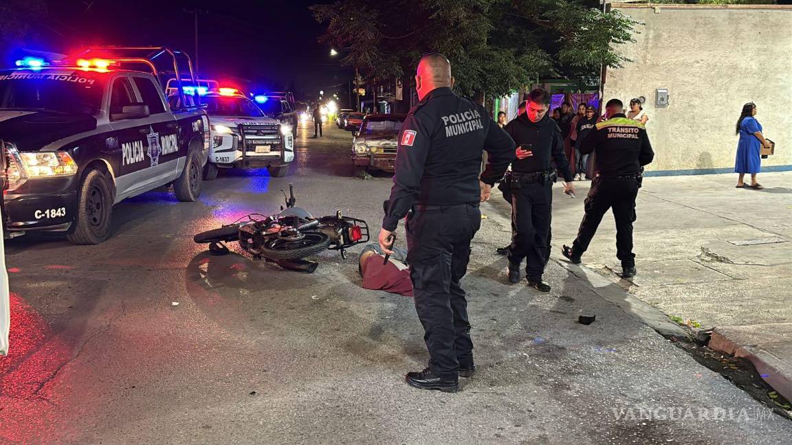 $!Oficiales de Tránsito Municipal aseguraron la zona y tomaron conocimiento del hecho.