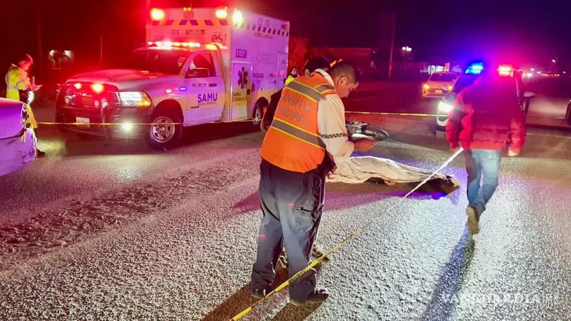 Muere motociclista de 13 años tras choque con transporte público en Torreón