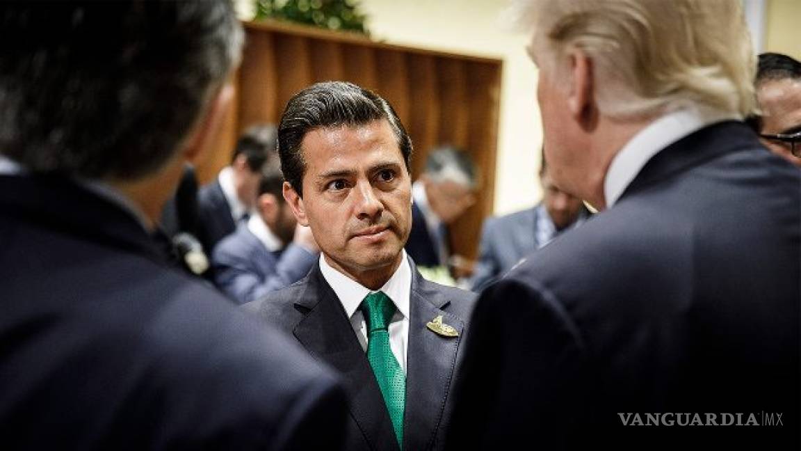 Avala prensa de EU petición de Peña Nieto a Trump de no dirigir su frustración a México