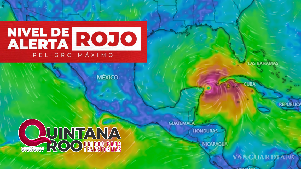 Activan alerta roja en Quintana Roo debido a tormenta tropical Helene; suspenden servicio de transporte