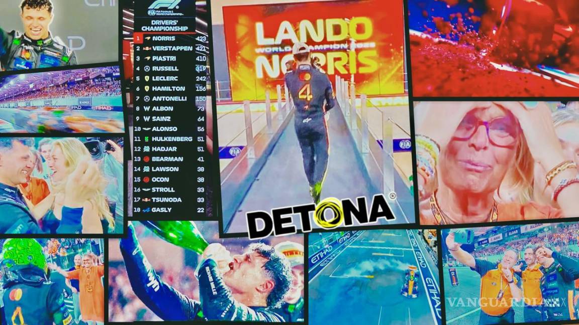 $!La marca inglesa ganó el de constructores desde media temporada y hoy logró el doblete, en el GP de Abu Dhabi, uno de los 7 Emiratos Árabes Unidos.