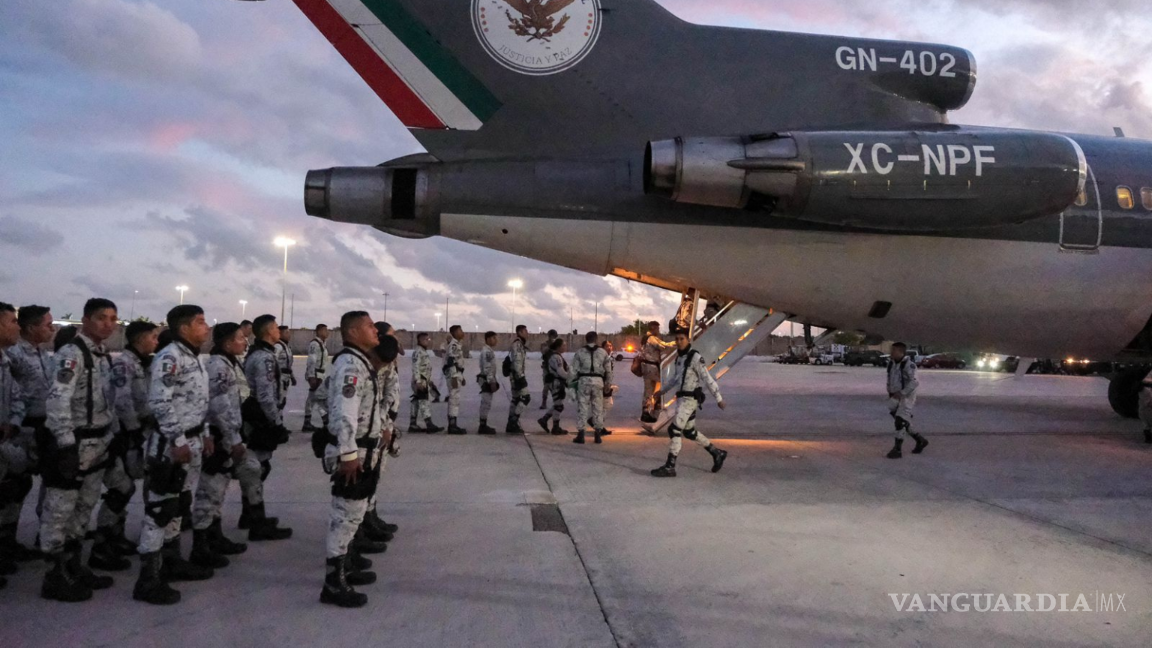 Aumentará 100% presencia militar en Coahuila; serán mil 17 efectivos de GN que arribarán en siguientes días