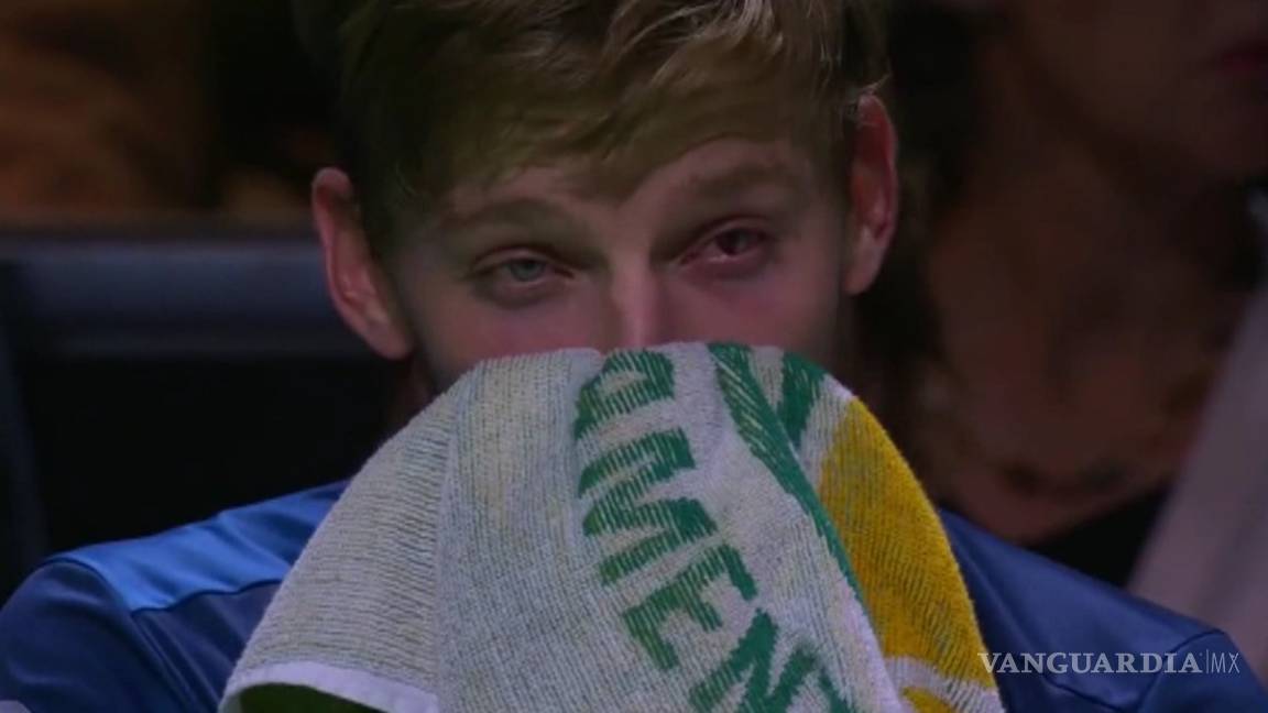 Video: Goffin recibe un pelotazo en el ojo y se retira del torneo de Rotterdam