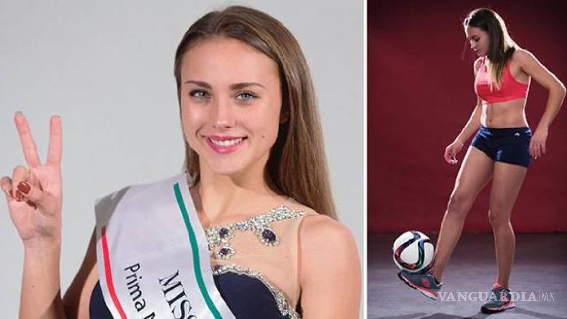 Debora Novellino; de jugar futbol a Miss Italia (fotos y video)