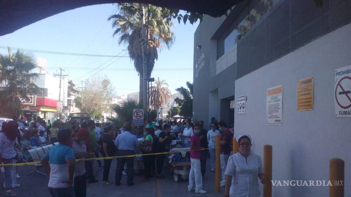 Evacúan clínica del Issste en Torreón por fuga de gas