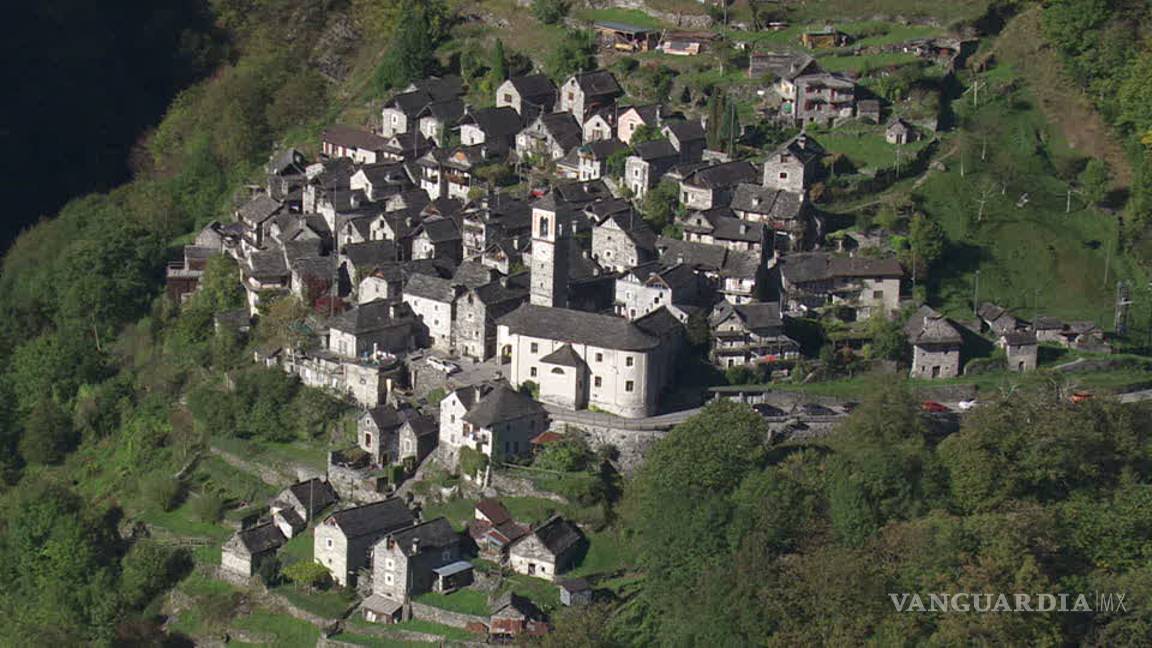 $!Corippo, el pueblo más pequeño de Suiza se convertirá en un hotel