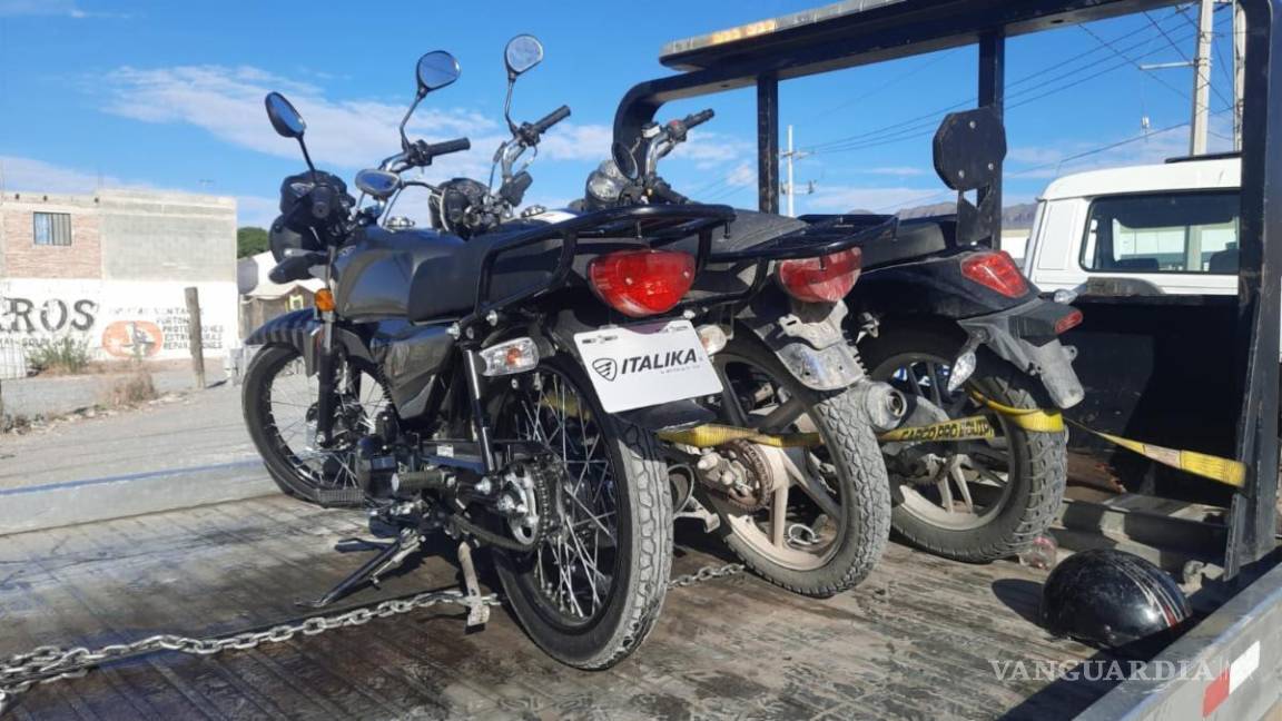 En Saltillo retira Tránsito Municipal 190 motocicletas