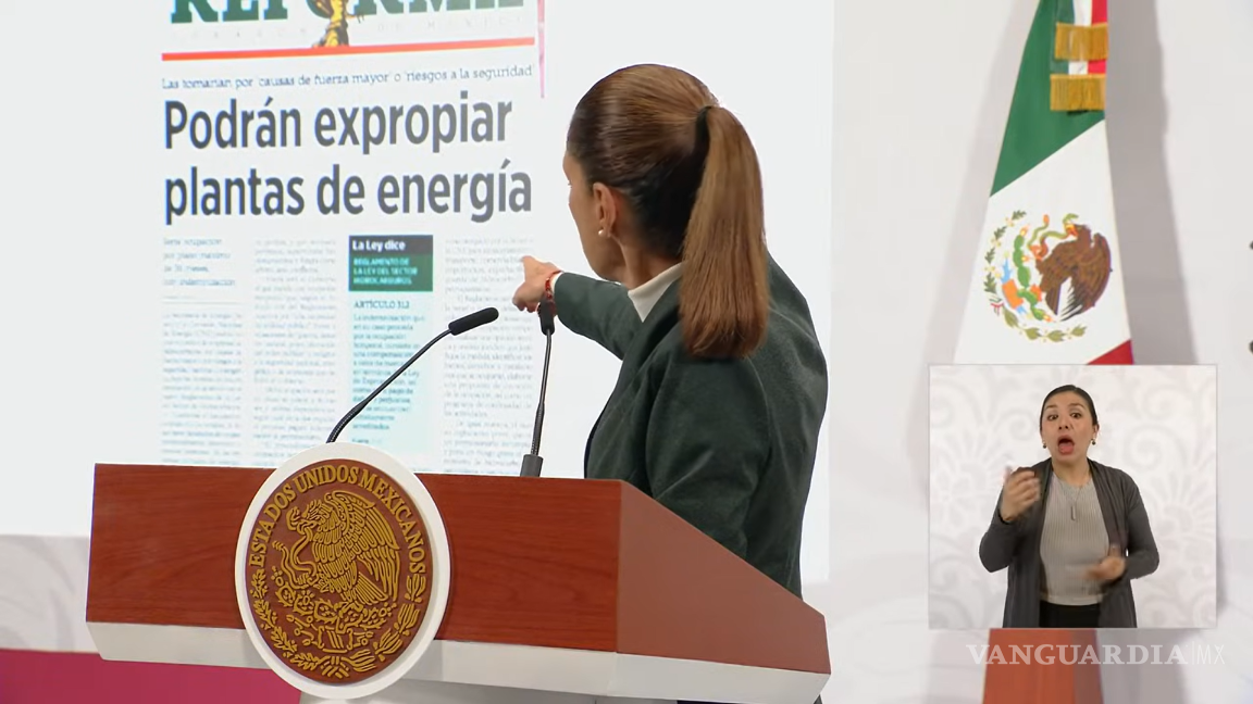 $!Claudia Sheinbaum arremete contra Reforma; lo acusa de ser ‘órgano de propaganda del conservadurismo mexicano’