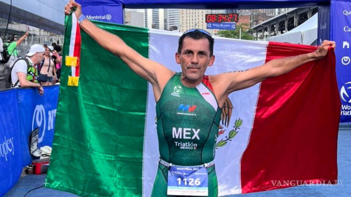 Mexicanos cosechan medallas en Mundial de triatlón sprint de Montreal