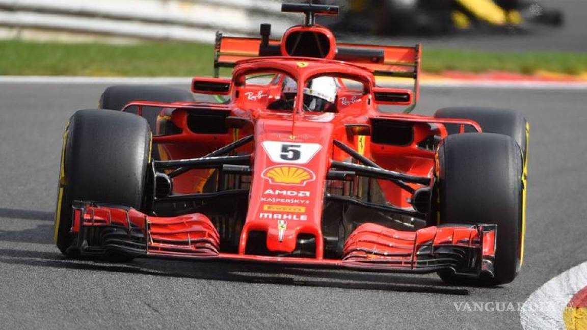 Sebastian Vettel gana el Gran Premio de Bélgica; 'Checo' Pérez queda en el quinto puesto