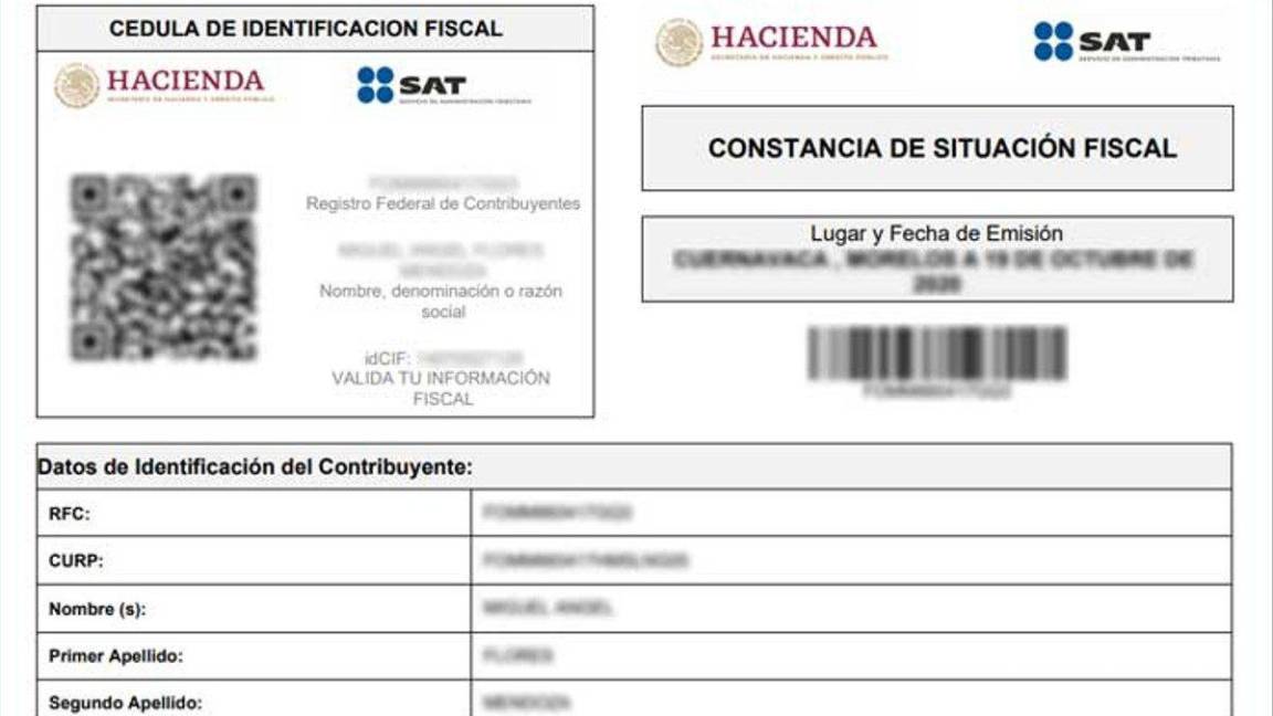 Constancia de situación fiscal 2022... este es el requisito para obtenerla... ¡sin cita!