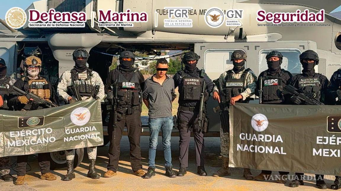 $!Capturan en Michoacán a Gerardo ‘N’, líder criminal vinculado a extorsión de productores de limón y aguacate