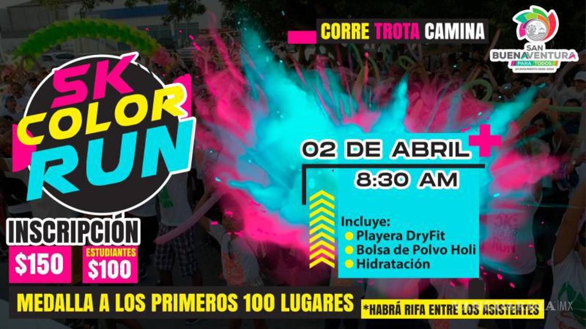 $!Esta carrera tiene la finalidad, no solo de incentivar el deporte, sino de motivar la sana convivencia.