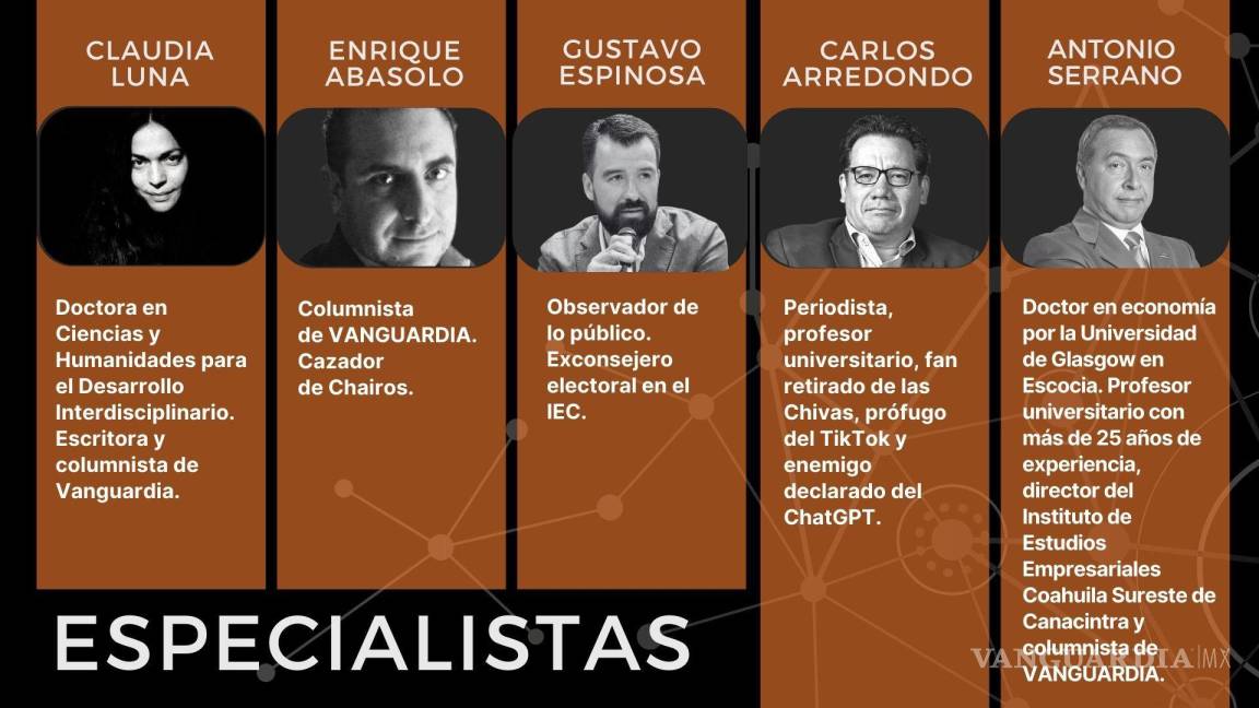 $!Especialistas de Vanguardia analizan en vivo primer debate de candidatos en Coahuila.