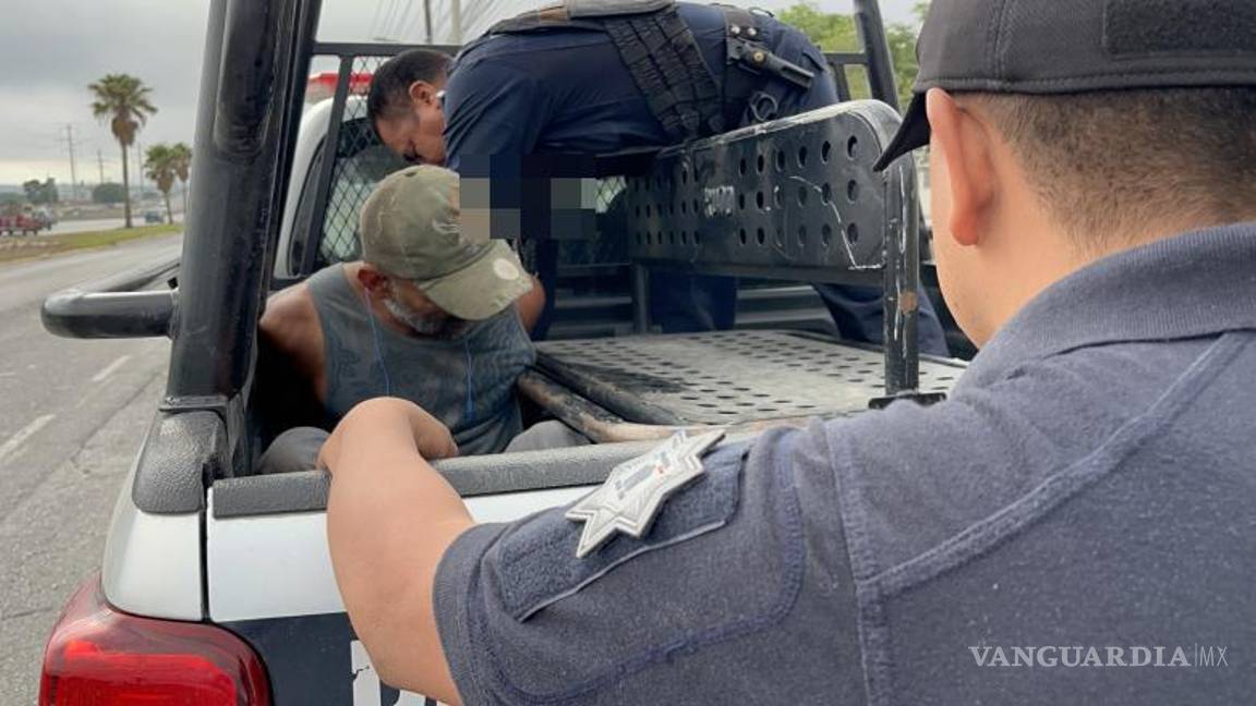 $!El operativo de búsqueda concluyó con la detención del sujeto en la colonia Colinas de Santiago.