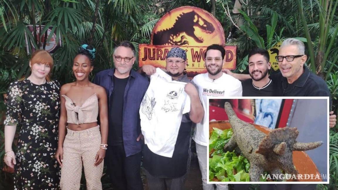 $!Las dinoquesadillas son una creación del chef saltillense.